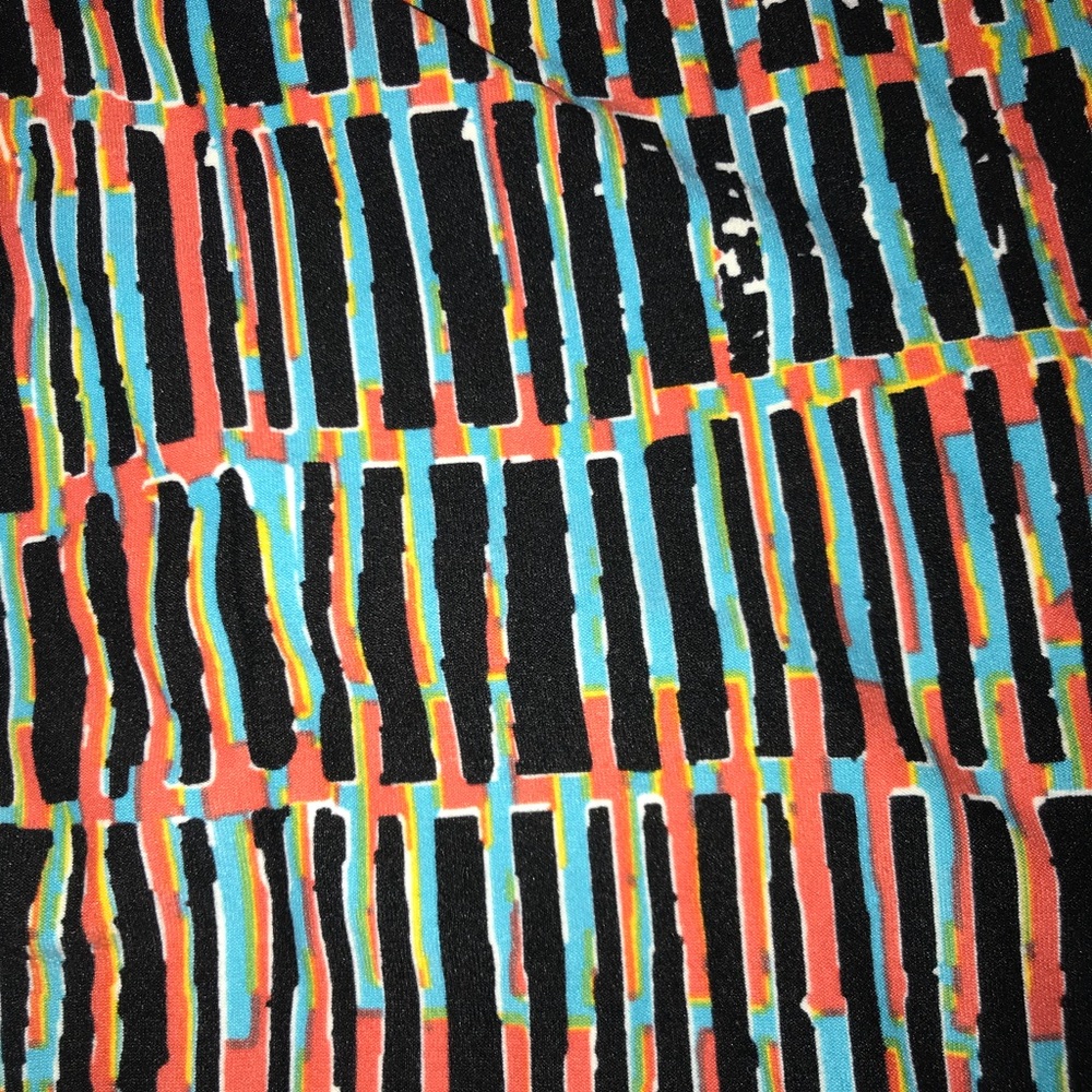 New in bag TC LuLaRoe multicolor striped leggings!